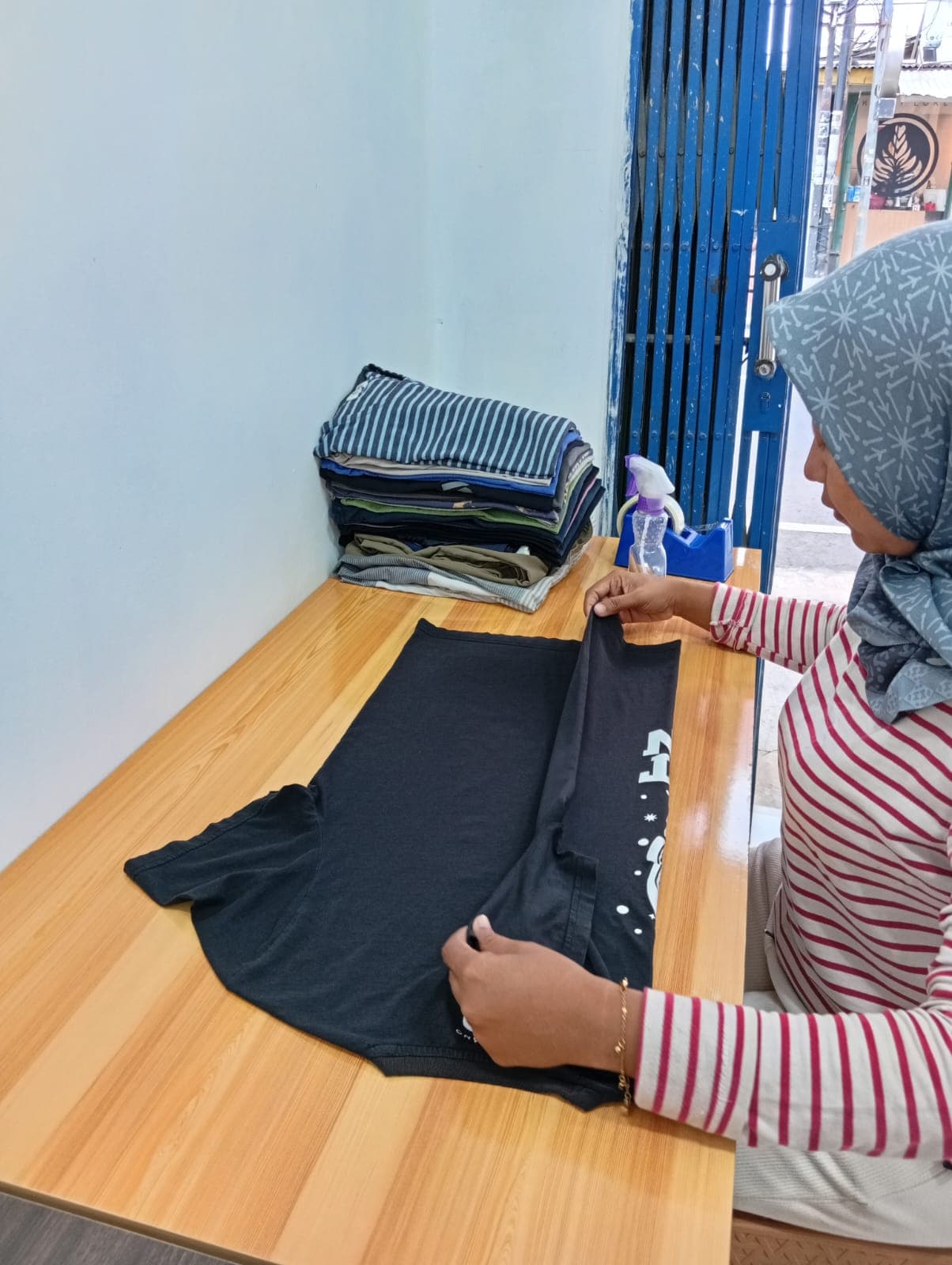 Laundry rapi siap digunakan